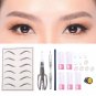 Permanent Eyebrow Micro Blade Pen Ink Cups Practical Skin Set Tattoo Makeup Set