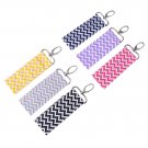 Wave Wristlet Lip Balm Key Ring Lipstick Chapstick Key Chain Holder Gift High Q