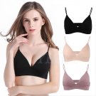 3 Colors Soft Women Underwear Wire Free Thin Bra Maternity Nursing Brassiere