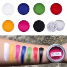 7 Colors Body Face Paint Kit Art Makeup Painting Pigment Fancy Dress Up Party