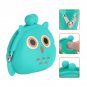 Cute Xmas Birthday Gift Cartoon Animal Silicone Jelly Coin Purse Mini Wallet coi