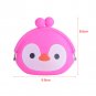 Cute Xmas Birthday Gift Cartoon Animal Silicone Jelly Coin Purse Mini Wallet coi