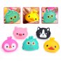 Cute Xmas Birthday Gift Cartoon Animal Silicone Jelly Coin Purse Mini Wallet coi