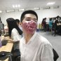 Half Face Scary Breathable Latex Masks Cosplay Fancy Dress Halloween  Prank Prop