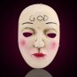 Half Face Scary Breathable Latex Masks Cosplay Fancy Dress Halloween  Prank Prop