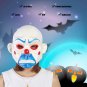 Half Face Scary Breathable Latex Masks Cosplay Fancy Dress Halloween  Prank Prop