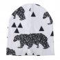 2PCS Newborn Baby Kids Boy Girl Cotton Hat Cap + Scarf Neckerchief Breathable