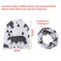 2PCS Newborn Baby Kids Boy Girl Cotton Hat Cap + Scarf Neckerchief Breathable