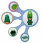 Mini Portable Cartoon Fruit Handheld Cooling Fan Mute Battery Operated Cooler