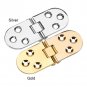 1/2/4/10X Solid Butler Tray Hinge Round Edge Folding Flaps For Home Kitchen