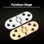 1/2/4/10X Solid Butler Tray Hinge Round Edge Folding Flaps For Home Kitchen