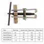 High Quality Two Jaw Twin Legs Bearing Gear Puller Remover Hand Tool Removal Kit