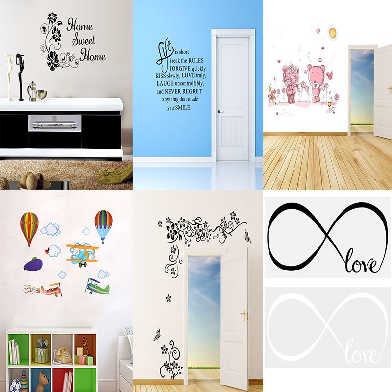 Beautiful DIY Removable Wall Sticker Decal Cafe Car Club Decoration Home Room