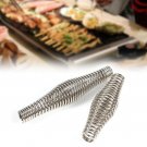 Stainless Steel Handle Springs BBQ Pit Accessories Grill Furnace Stove Smoker