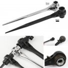 Ratcheting Socket Wrench Podger Spanner Double Sided Ratchet Scaffold Tools
