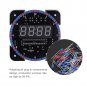 Digital Alarm LED Clock Snooze Light Control Backlight Time Thermometer DIY Kit