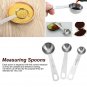 Stainless Steel Measuring Cups&Spoons Kit For Dry Liquid Ingredients Milk Pan