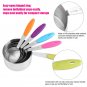 Stainless Steel Measuring Cups&Spoons Kit For Dry Liquid Ingredients Milk Pan