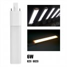 HOT 6W 2-Pin G23/GX23 LED Bulb Compact Fluorescent Lamp Bulb Lighting Fixtures