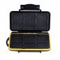 Black Waterproof 12SD + 12TF Memory Card Protective Carry Case Travel Holder Bag