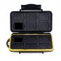 Black Waterproof 12SD + 12TF Memory Card Protective Carry Case Travel Holder Bag