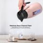 2L Large Capacity Thermal Flask Jug Coffee Pot Vacuum Insulation Water Bottle