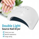 48W CCFL LED UV Lamp Nail Dryer Nail Gel Polish Curing Lamp Art DIY Beauty Salon