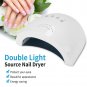 48W CCFL LED UV Lamp Nail Dryer Nail Gel Polish Curing Lamp Art DIY Beauty Salon