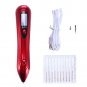 USB Freckle Spot Mole Tattoo Removal Pen Skin Repair Beauty Machine with Needles