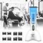 Electric Rechargeable Washable Mens Shaver Beard Hair Clipper Trimmer Set Hot