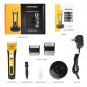 25W Cordless Beard Trimmer Rechargeable Electric Hair Clipper Groomer Kit