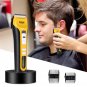 25W Cordless Beard Trimmer Rechargeable Electric Hair Clipper Groomer Kit