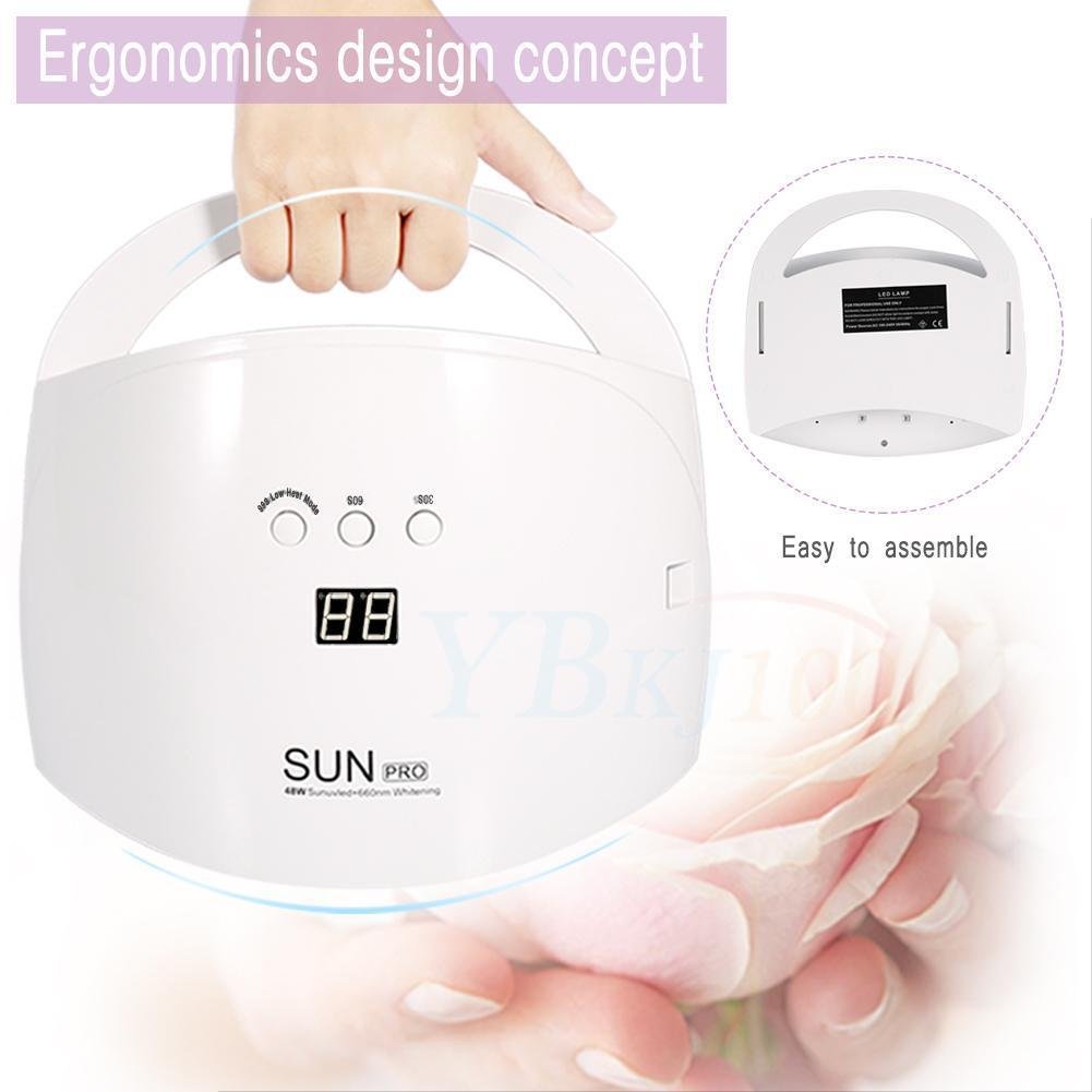 SUN PRO 48W UV LED Automatic Sensing Nail Lamp Dryer Light Machine For All Gels