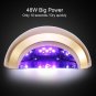 48W LED Light Lamp UV Nail Art Dryer Curing CCFL Gel Gelish Timer Acrylic Polish