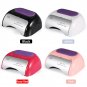 48W LED CCFL UV Lamp Nail Dryer Curing Light Machine UV Gel Nail Polish Timer