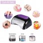 48W LED CCFL UV Lamp Nail Dryer Curing Light Machine UV Gel Nail Polish Timer