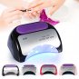 48W LED CCFL UV Lamp Nail Dryer Curing Light Machine UV Gel Nail Polish Timer