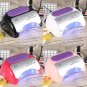 48W LED CCFL UV Lamp Nail Dryer Curing Light Machine UV Gel Nail Polish Timer