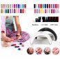 LED UV Nail Dryer Curing Lamp for Gel Nail Polish Drying Manicure Tools 100-240V