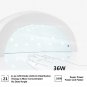 36W Art Acrylic UV Nail Lamp Curing Light Gel Polish Dryer With Timer LM