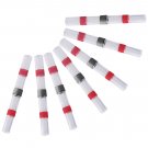 100Pcs 22-18AWG Heat Shrink Solder Sleeve Wire Splice Butt Terminal Connectors