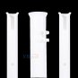 White Boat Plastic Rod Holder 1 Tube Fishing Plastic Rod Holder Rack Durable