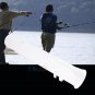 White Boat Plastic Rod Holder 1 Tube Fishing Plastic Rod Holder Rack Durable