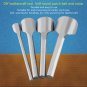 Half-Round Leather Craft Cutter 10-30MM Punch Strap Tools Fr Wallet Belt End eco