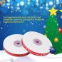25yards 10mm Red Satin Ribbon Gift Wrapping Merry Christmas Craft Decor DIY coi