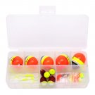 5PCS Fishing Float Set Bobbers Slip Sea Drift Tube Indicator Big Buoyancy 0.5-2#