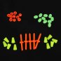 5PCS Fishing Float Set Bobbers Slip Sea Drift Tube Indicator Big Buoyancy 0.5-2#