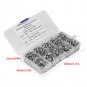 720pcs M3 4/6/8/10/12 M3 Button Flat Head Hex Socket Bolts Screw Kit Hot