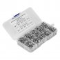720pcs M3 4/6/8/10/12 M3 Button Flat Head Hex Socket Bolts Screw Kit Hot