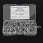 720pcs M3 4/6/8/10/12 M3 Button Flat Head Hex Socket Bolts Screw Kit Hot